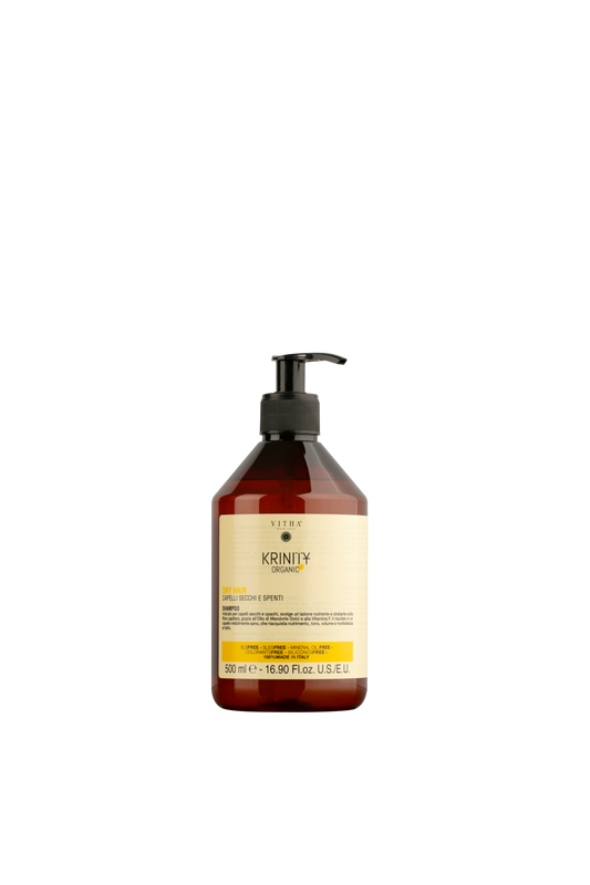 Sampon pentru par uscat, Vitha Hair Cult, Krinity Organic Dry Hair, 500ml