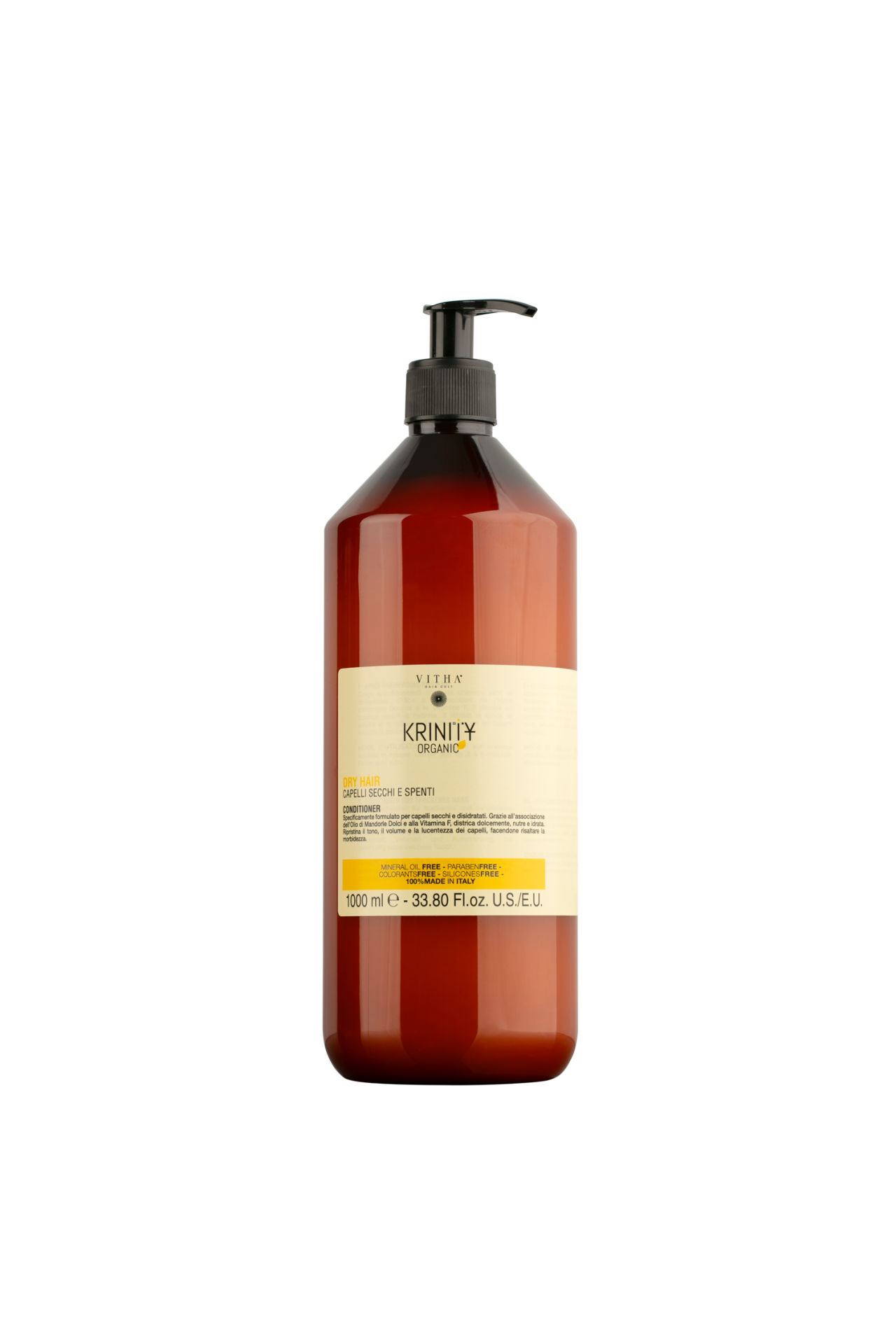 Balsam Vitha Hair Cult par uscat, Vitha Krinity Organic Dry Hair, 1000ml