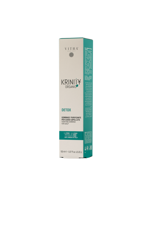 Scrub pentru scalp DETOX, Vitha Hair Cult, Krinity Organic Detox, 150ml