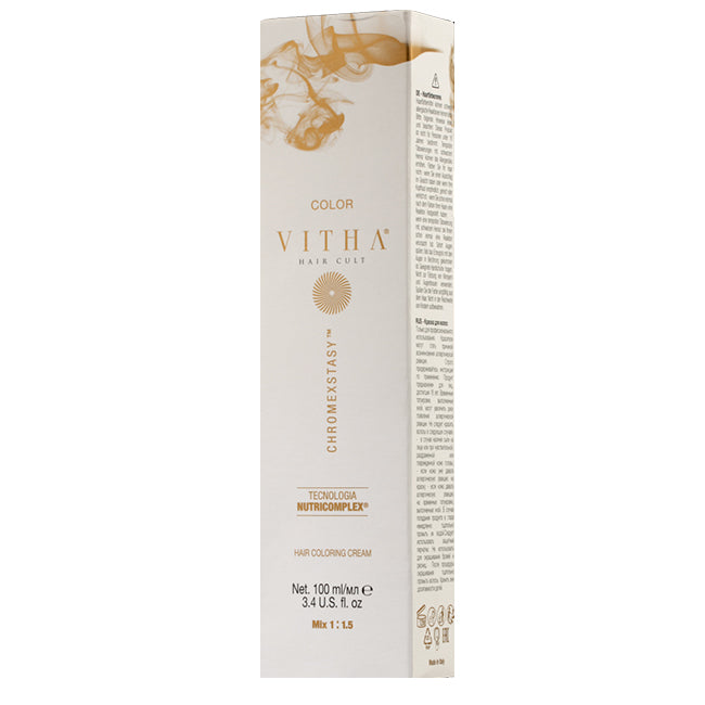 Vopsea de par permanenta Vitha Chromextasy, amestec 1 la 1.5, Color 9.03 blond deschis auriu, 100 ml